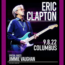 ERIC CLAPTON OPENS US TOUR IN COLUMBUS